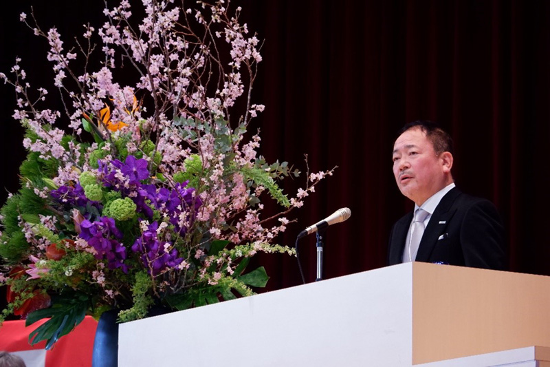 上野裕一学長式辞